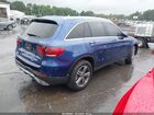 2020 Mercedes-benz Glc 300 4matic Синий vin: W1N0G8EB5LF825157