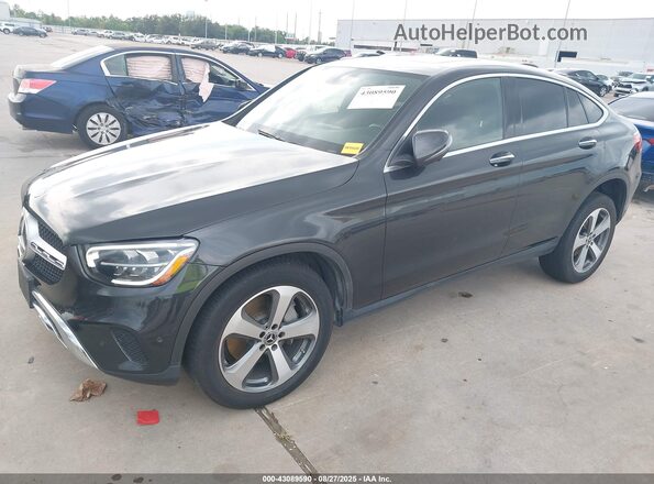 W1N0J8EB3PG158784 2023 MERCEDES-BENZ GLC 300 Black წინა მარცხენა ხედი სამი მეოთხედიდან