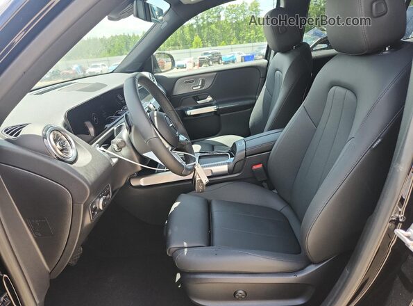 W1N4M4GB6SW423470 2025 MERCEDES-BENZ GLB-CLASS Black Սալոնի դիմացի տեսք
