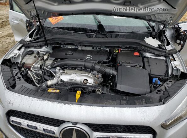 W1N4N4HB9NJ320475 2022 MERCEDES-BENZ GLA Silver ძრავის განყოფილების ხედი