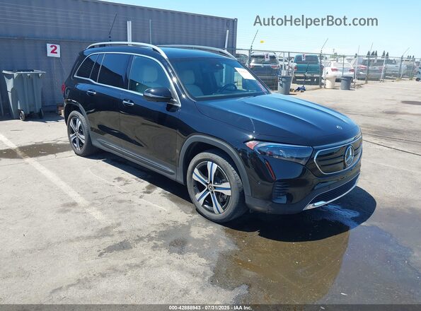 W1N9M0KB0PN034598 2023 MERCEDES-BENZ EQB Черный Передняя правая четверть