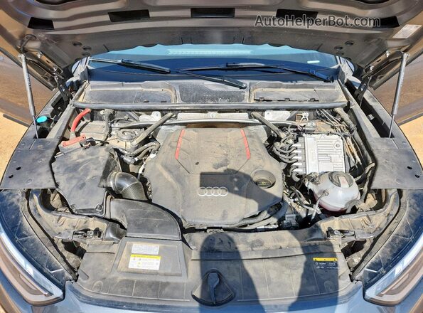 WA124AFY6P2071129 2023 AUDI SQ5 Charcoal უკანა სალონის ხედი