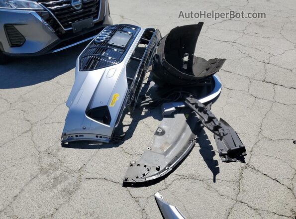WA1AAAGE5PB000321 2023 AUDI E-TRON Silver Vista de la etiqueta del VIN