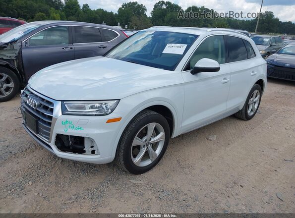WA1ANAFY0L2017554 2020 AUDI Q5 Белый Передняя левая четверть