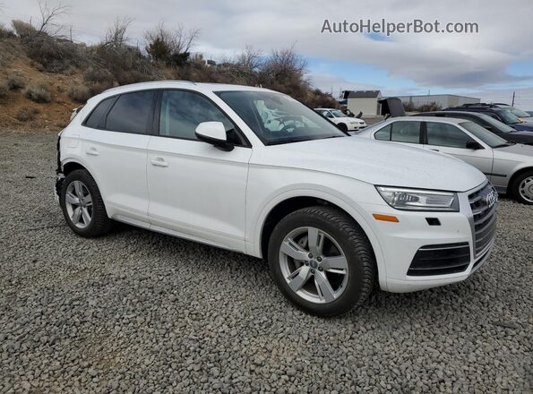 WA1ANAFY8J2204375 2018 AUDI Q5 White Delantero derecho
