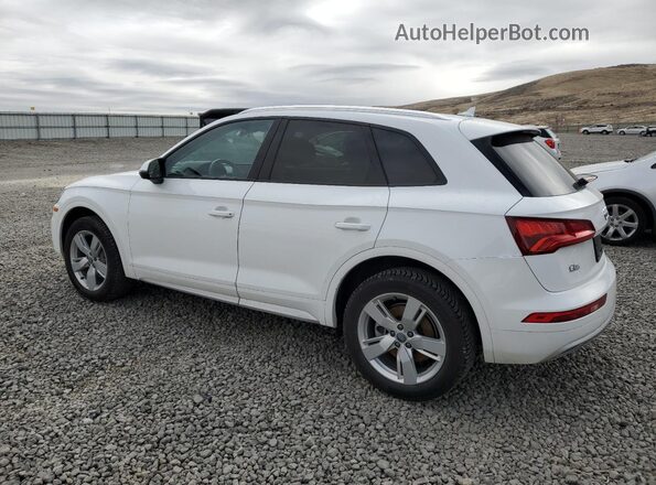 WA1ANAFY8J2204375 2018 AUDI Q5 White Trasero izquierdo
