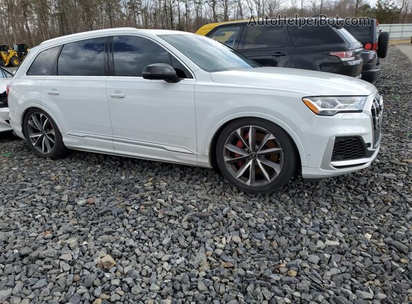 WA1AWBF70ND015742 2022 AUDI SQ7 Белый Передняя правая четверть