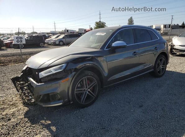 WA1C4AFY6J2052365 2018 AUDI SQ5 Gray Przód lewy