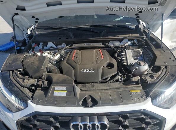 WA1C4AFYXN2027409 2022 AUDI SQ5 White Widok komory silnika
