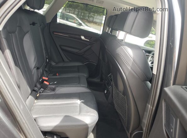 WA1CNAFY2J2006044 2018 AUDI Q5 Charcoal Вид задніх сидінь