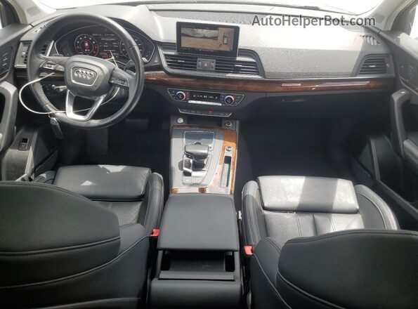 WA1CNAFY2J2006044 2018 AUDI Q5 Charcoal Вид панелі приладів