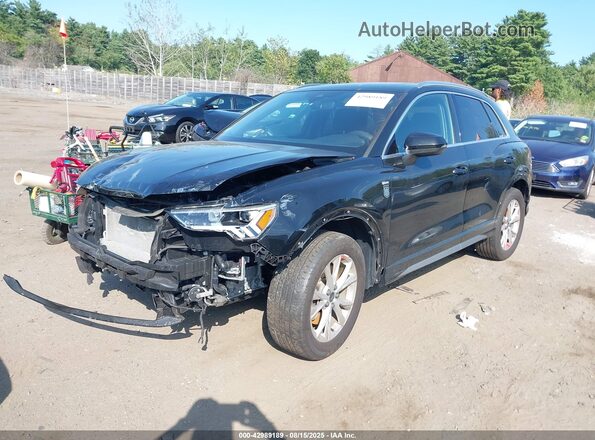 WA1DECF30R1024922 2024 AUDI Q3 Черный Передняя левая четверть