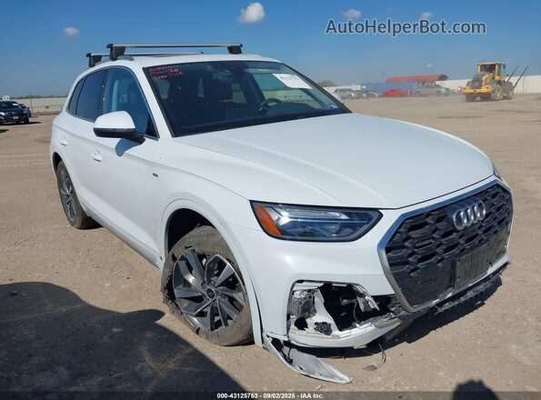 WA1EAAFY2R2086767 2024 AUDI Q5 Белый Передняя правая четверть