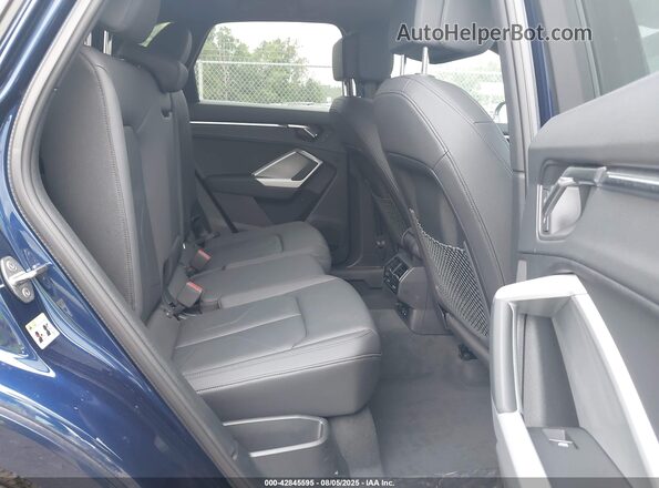 WA1EECF31S1009307 2025 AUDI Q3 Blue Vista de la etiqueta del VIN