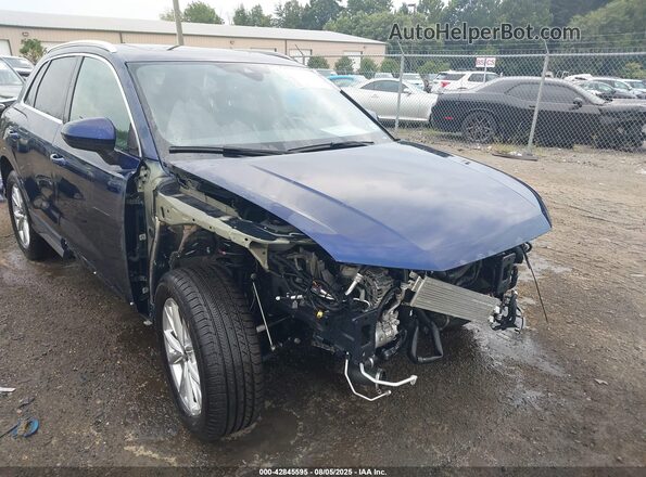 WA1EECF31S1009307 2025 AUDI Q3 Blue Vista frontal