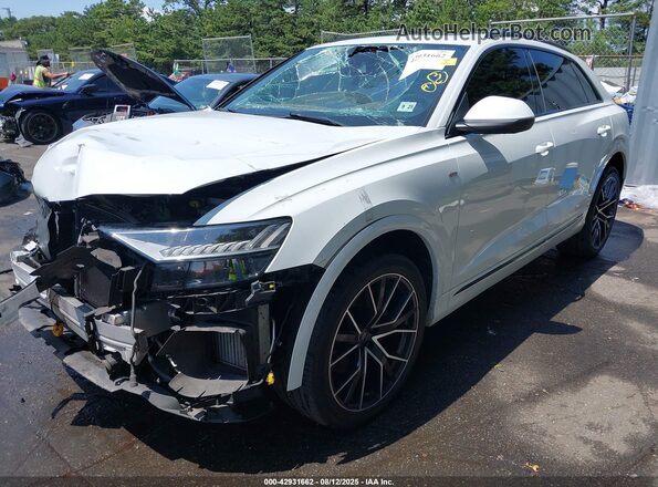 WA1EVAF10LD020690 2020 AUDI Q8 Белый Передняя левая четверть