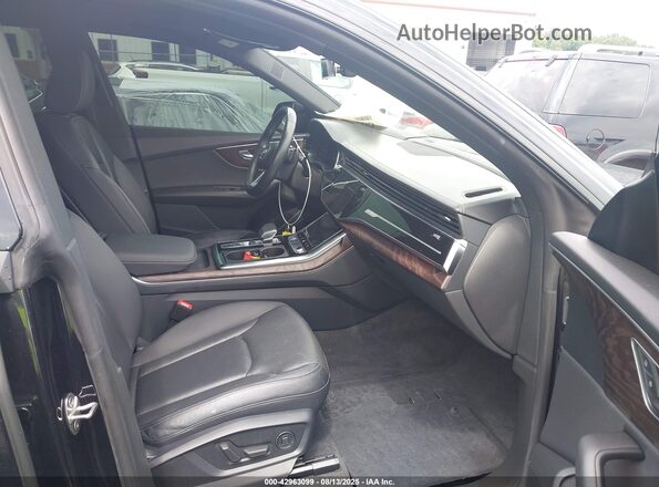 WA1FVAF11LD014885 2020 AUDI Q8 Black წინა სალონის ხედი