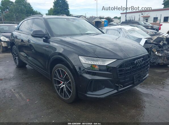 WA1FVAF11LD014885 2020 AUDI Q8 Black წინა მარჯვენა