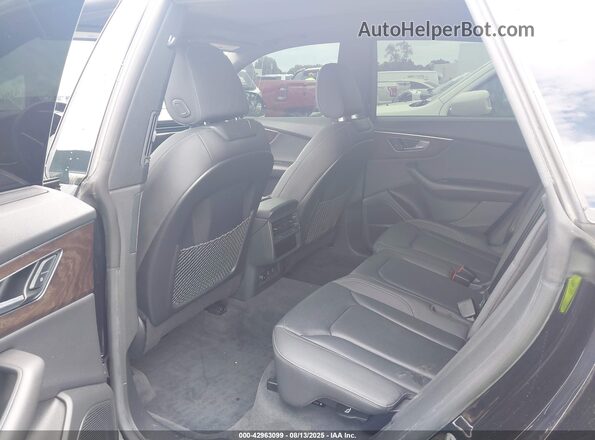 WA1FVAF11LD014885 2020 AUDI Q8 Black VIN კოდის სტიკერის ხედი
