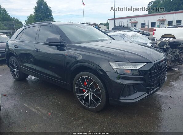 WA1FVAF11LD014885 2020 AUDI Q8 Black უკანა სალონის ხედი