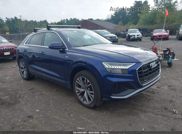WA1FVAF18MD012116 2021 AUDI Q8 Blue Front right