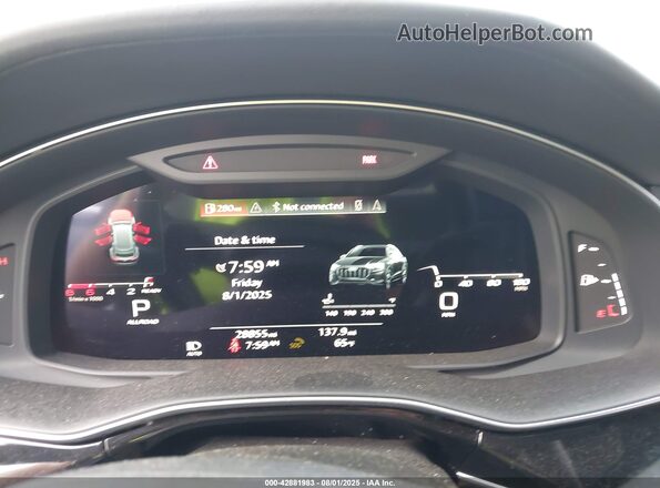 WA1FVAF18MD012116 2021 AUDI Q8 Blue Rear seats view