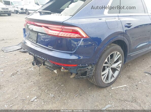 WA1FVAF18MD012116 2021 AUDI Q8 Blue Front view