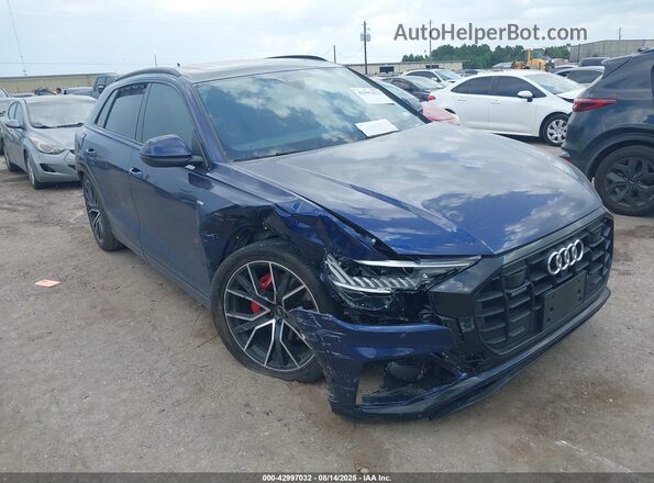 WA1FVBF12PD051990 2023 AUDI Q8 Blue Przód prawy