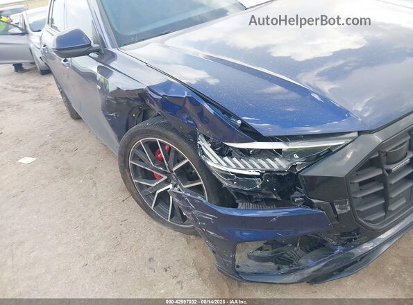 WA1FVBF12PD051990 2023 AUDI Q8 Blue Widok z przodu