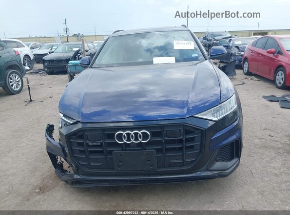 WA1FVBF12PD051990 2023 AUDI Q8 Blue Widok zestawu wskaźników