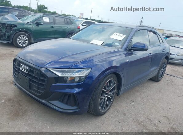 WA1FVBF12PD051990 2023 AUDI Q8 Blue Przód lewy