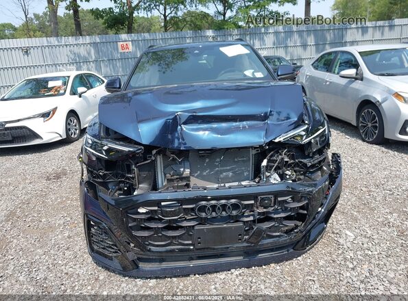 WA1FVBF19SD021765 2025 AUDI Q8 Blue Instrument cluster view