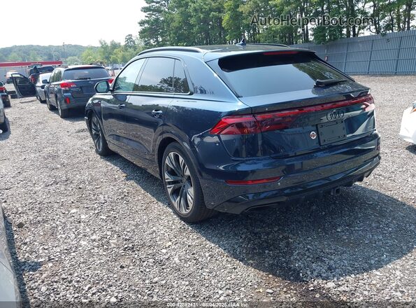 WA1FVBF19SD021765 2025 AUDI Q8 Blue Rear left