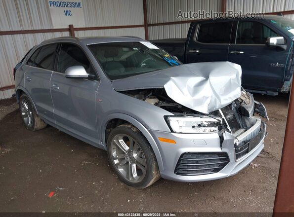 WA1JCCFS2JR014351 2018 AUDI Q3 Серебряный Передняя правая четверть