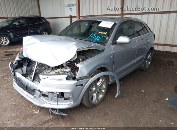 WA1JCCFS2JR014351 2018 AUDI Q3 Серебряный Передняя левая четверть