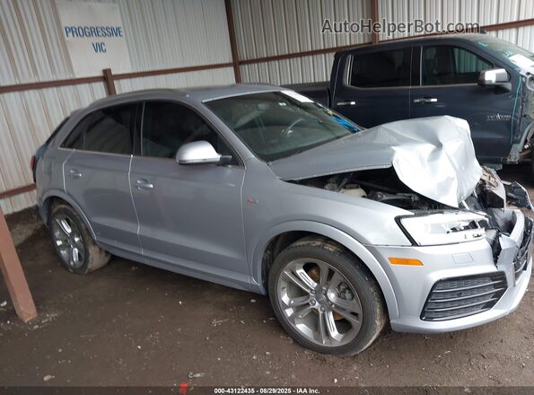 WA1JCCFS2JR014351 2018 AUDI Q3 Серебряный Вид задней части салона