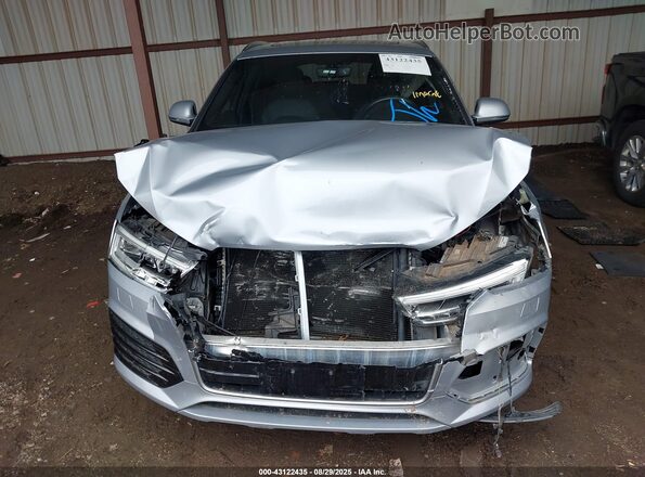 WA1JCCFS2JR014351 2018 AUDI Q3 Серебряный Вид щитка приборов