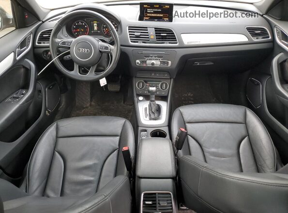 WA1JCCFS2JR031490 2018 AUDI Q3 Gray Vista del salpicadero