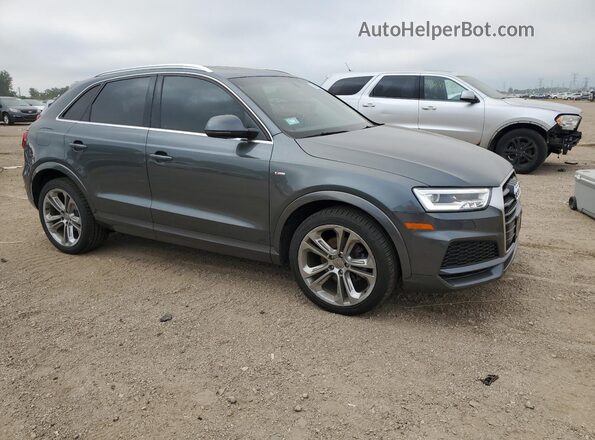 WA1JCCFS2JR031490 2018 AUDI Q3 Gray Delantero derecho