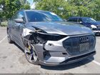 2022 Audi E-tron Premium Plus Quattro Gray vin: WA1LAAGE9NB010047