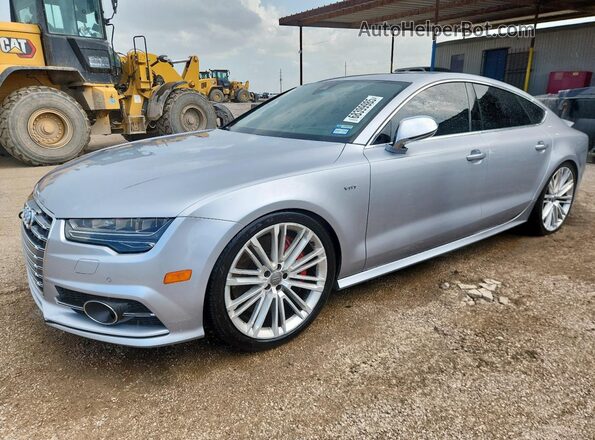 WAU2FAFCXJN014083 2018 AUDI S7 Серебряный Передняя левая четверть