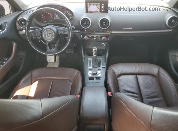 WAUAUGFFXJ1044237 2018 AUDI OTHER Синий Вид панели приборов