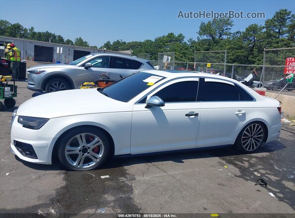 WAUB4AF41KA002427 2019 AUDI S4 White Widok wnętrza 360 stopni