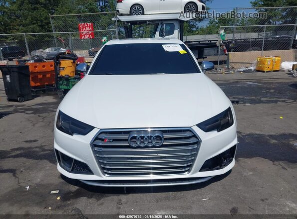 WAUB4AF41KA002427 2019 AUDI S4 White Widok zestawu wskaźników