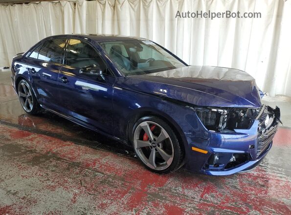 WAUB4AF48KA085385 2019 AUDI S4 Blue Przód prawy