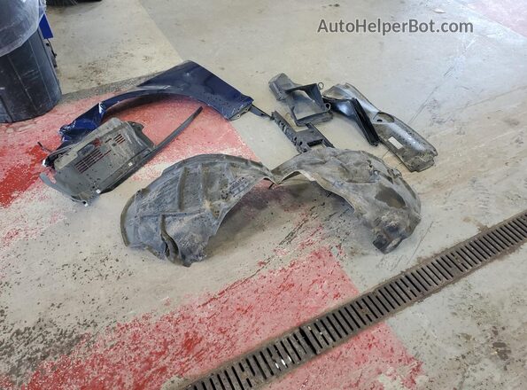 WAUB4AF48KA085385 2019 AUDI S4 Blue Widok komory silnika