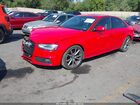 2016 Audi S4 3.0t Premium Plus Красный vin: WAUBGAFL1GA002319