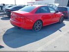 2016 Audi S4 3.0t Premium Plus Красный vin: WAUBGAFL1GA002319
