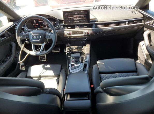 WAUC4CF53RA026117 2024 AUDI S5 Black Вид панелі приладів