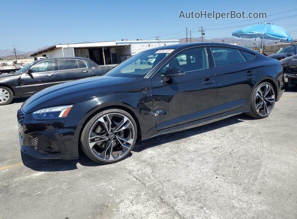 WAUC4CF53RA026117 2024 AUDI S5 Black Передня ліва чверть
